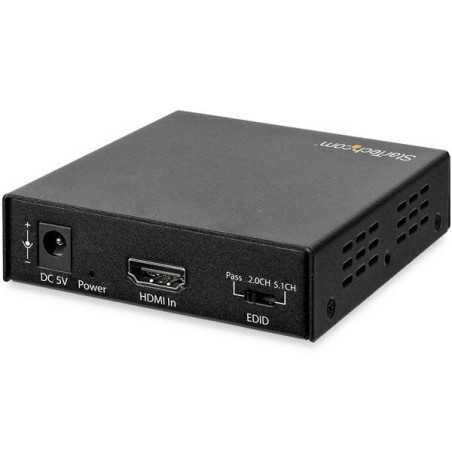 StarTech.com Estrattore Audio HDMI 4K con Supporto 4K 60Hz HD202A