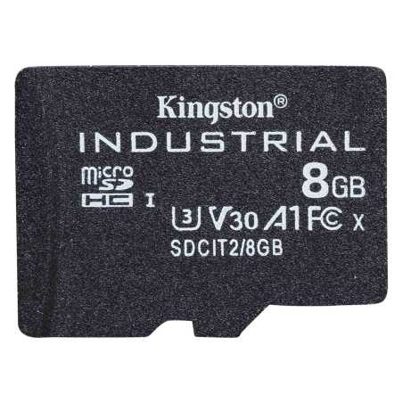Kingston Technology Industrial 8 GB MicroSDHC UHS-I Classe 10 SDCIT2/8GBSP