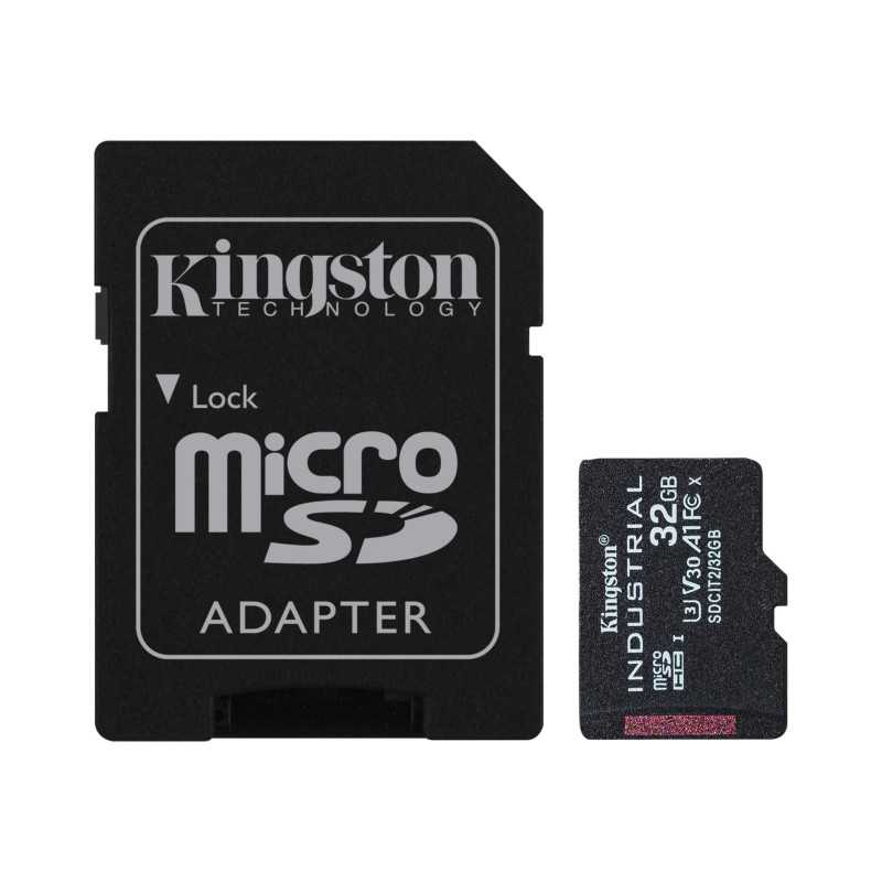 Kingston Technology Industrial 32 GB MiniSDHC UHS-I Classe 10 SDCIT2/32GB