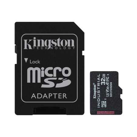 Kingston Technology Industrial 32 GB MiniSDHC UHS-I Classe 10 SDCIT2/32GB