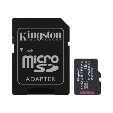 Kingston Technology Industrial 16 GB MicroSDHC UHS-I Classe 10 SDCIT2/16GB