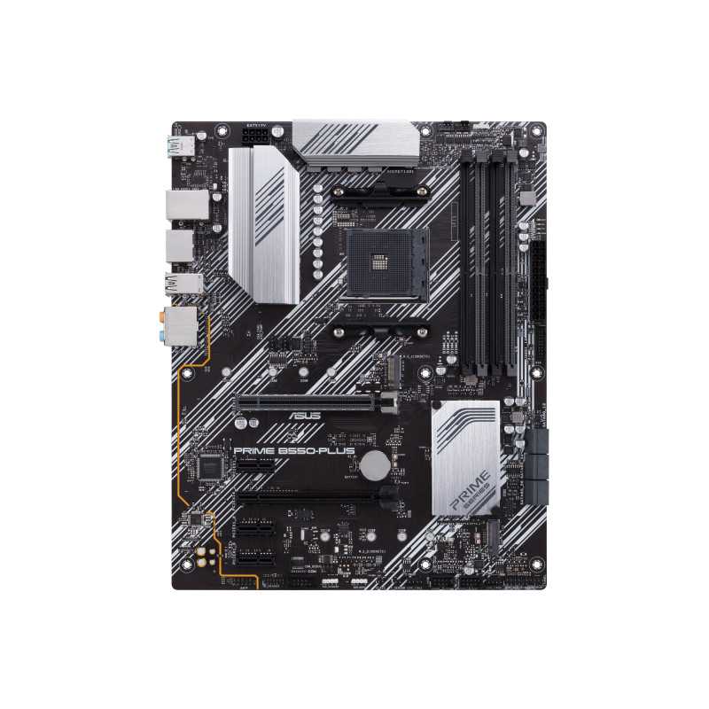 ASUS PRIME B550-PLUS AMD B550 Socket AM4 ATX 90MB14U0-M0EAY0 ASUS PRIME B550-PLUS AMD B550 Socket AM4 ATX 90MB14U0-M0EAY0