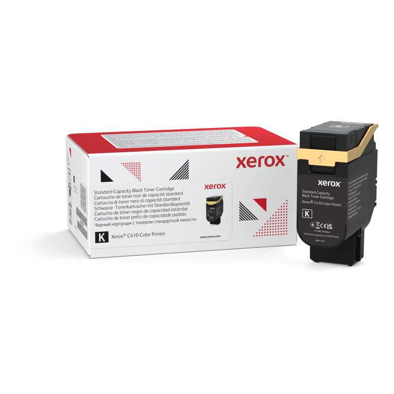 Xerox Cartuccia toner Nero a Capacità standard da 2400 Pagine per Stampante a colori ® C410​/​multifunzione a colori ® 006R04677