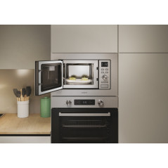 Candy CA20FMW7NG Acciaio inox Solo microonde Da incasso 20 L 800 W