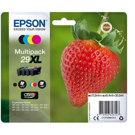 Epson Strawberry Multipack Fragole 4 colori Inchiostri Claria Home 29XL C13T29964012