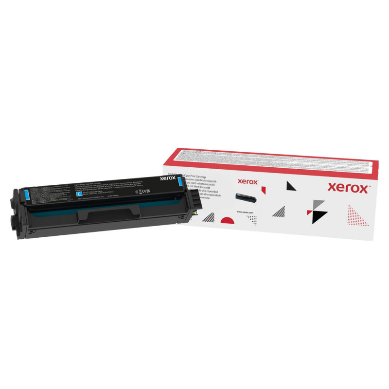 Xerox Cartuccia toner Ciano a High capacity da 2500 Pagine per Stampante a colori ® C230/multifunzione a colori ® C235 Xerox Cartuccia toner Ciano a High capacity da 2500 Pagine per Stampante a colori ® C230/multifunzione a colori ® C235