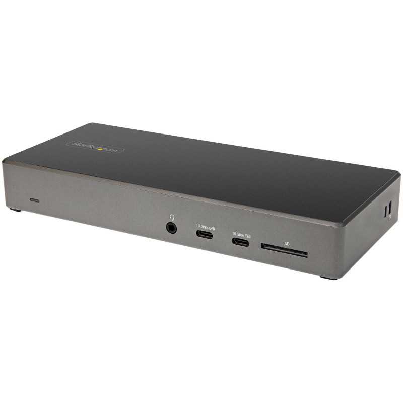StarTech.com Dock USB type C - Docking station USB C con triplo monitor 4K - Power Delivery 100W - DP 1.4 Alt Mode DK31C2DHSPDUE