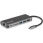 StarTech.com Adattatore Multiporta USB C, Dock USB-C Portatile con HDMI 4K, Hub 3x USB 3.0, SD/SDHC, GbE, PD 60 W Pa DKT30CSDHPD