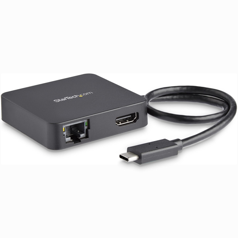 StarTech.com Adattatore Multiporta USB-C per Portatili - 4k HDMI - GbE - USB Tipo C - USB-A StarTech.com Adattatore Multiporta USB-C per Portatili - 4k HDMI - GbE - USB Tipo C - USB-A