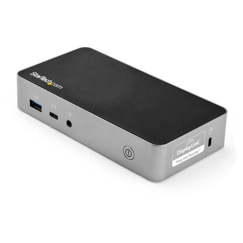StarTech.com USB-C Dock - Docking Station per laptop Doppio Monitor HDMI 1080p - Power Delivery 65W - 1x USB-C, 3x U DK30CHHPDEU
