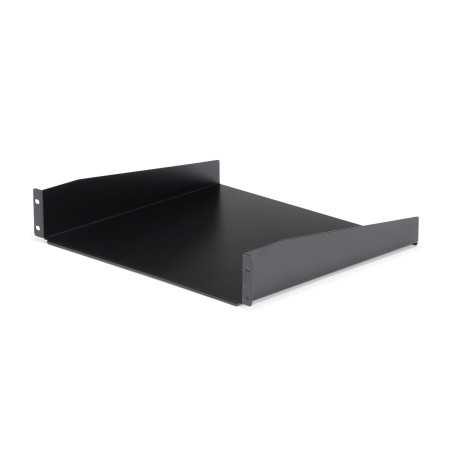 StarTech.com Ripiano universale standard per armadio server a rack di colore nero CABSHELF