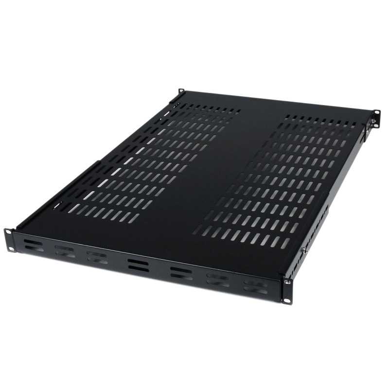 StarTech.com Ripiano fisso per armadio server a rack, profondità regolabile ADJSHELF StarTech.com Ripiano fisso per armadio server a rack, profondità regolabile ADJSHELF