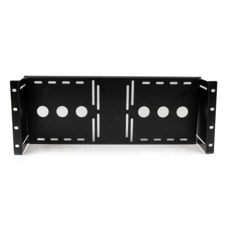 StarTech.com Staffa di montaggio universale per monitor LCD VESA per rack 19'' o armadi RKLCDBK