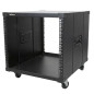 StarTech.com Server Rack a 4 Montanti 9U Open Frame, Armadio Rack di Rete 19"con Ruote, Piccolo Rack Server per spazi ri RK960CP