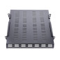 StarTech.com Ripiano 1U regolabile ventilato per rack 19" - Robusto ripiano per armadio server rack 19 pollici - Men ADJSHELFHDV