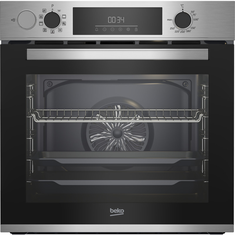 Beko b300 Forno Multifunzione BBIS12300XDE Assistito a Vapore SteamAssist, , 9 Funzioni, A+, Acciaio Inox Beko b300 Forno Multifunzione BBIS12300XDE Assistito a Vapore SteamAssist, , 9 Funzioni, A+, Acciaio Inox