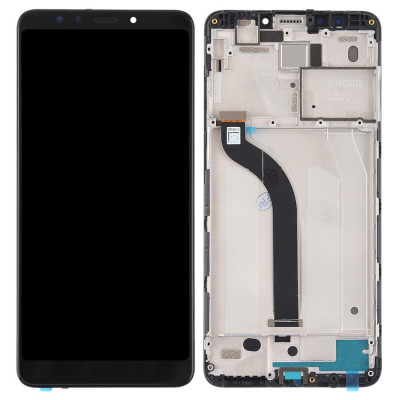 Lcd Display + Touch Screen + Frame For Xiaomi Redmi 5 Mdg1 Black