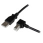 StarTech.com Cavo USB 2.0 A a B con angolare destro da 2 m - M/M USBAB2MR