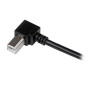 StarTech.com Cavo USB 2.0 A a B con angolare destro da 2 m - M/M USBAB2MR