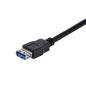 StarTech.com Cavo di prolunga USB 3.0 SuperSpeed da 1 m A ad A nero - M/F USB3SEXT1MBK