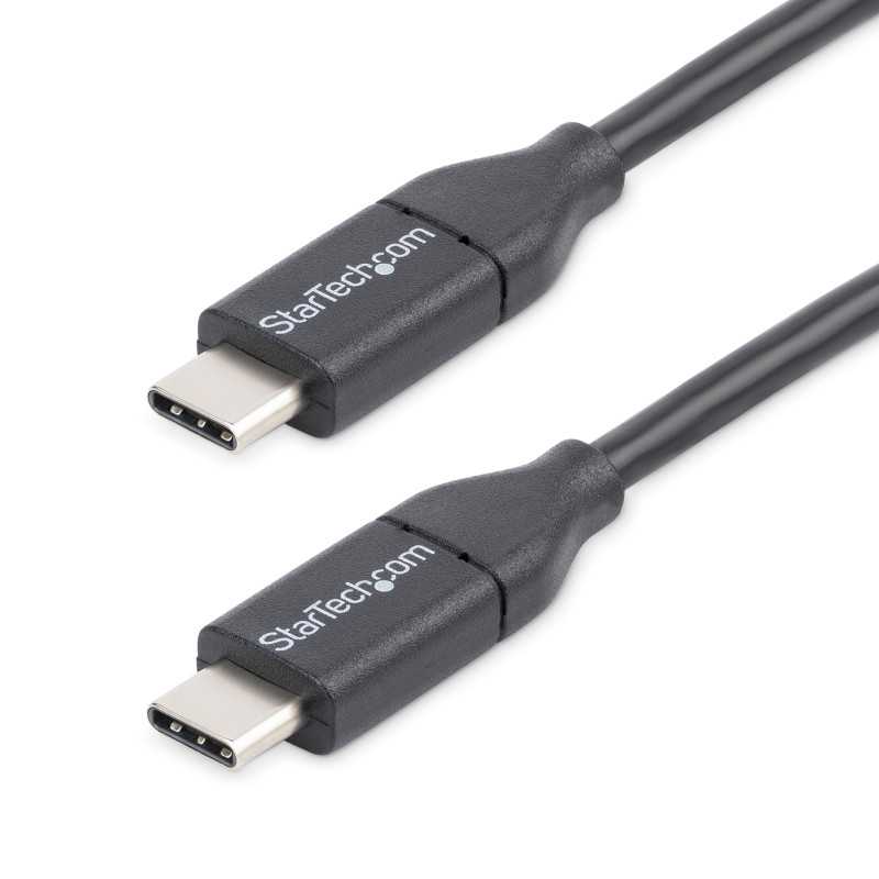StarTech.com Cavo di ricarica USB-C da 50 cm, ricarica e sincronizzazione, 60 W (3 A) PD, cavo di ricarica USB 2.0 pe USB2CC50CM
