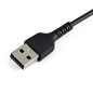 StarTech.com Cavo da USB-A a Lightning da 30cm nero - Robusto e resistente cavo di alimentazione/sincronizzazione  RUSBLTMM30CMB