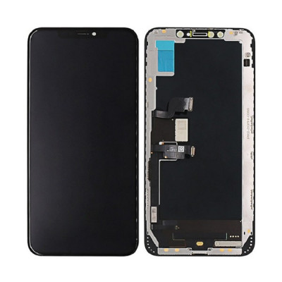 LCD DISPLAY FRAME PER APPLE IPHONE XS MAX TOUCH SCREEN VETRO SCHERMO