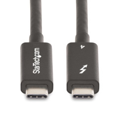 StarTech.com A40G2MB-TB4-CABLE Cavo Thunderbolt 2 m 40 Gbit s Nero