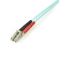 StarTech.com Cavo in fibra ottica multimodale da LC/UPC a LC/UPC OM4 da 3 m - Fibra LOMMF/VCSEL Zipcord da 50/125 µm, 450FBLCLC3