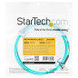 StarTech.com Cavo in fibra ottica multimodale da LC/UPC a LC/UPC OM4 da 3 m - Fibra LOMMF/VCSEL Zipcord da 50/125 µm, 450FBLCLC3