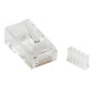 StarTech.com Connettore modulare RJ45 CAT6 per cavo solido - Confezione da 50 unità StarTech.com Connettore modulare RJ45 CAT6 per cavo solido - Confezione da 50 unità
