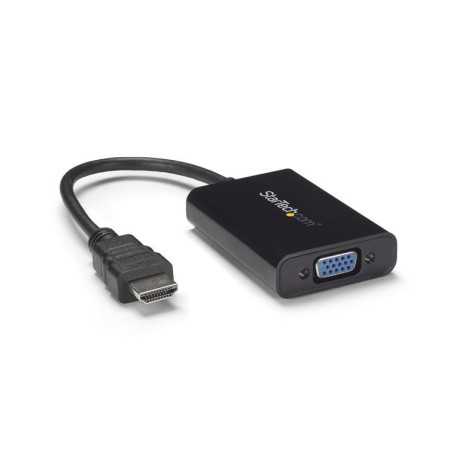 StarTech.com Adattatore convertitore video HDMI a VGA con Micro USB e audio per PC desktop/laptop/ultrabook - 1920x1200 HD2VGAA2