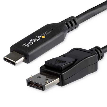 StarTech.com Cavo adattatore da USB C a DisplayPort 1.4 da 1.8m - Convertiore video USB tipo C a DP 1.4 Alt Mode - 4K CDP2DP146B