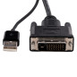 StarTech.com Adattatore DVI a DisplayPort alimentato via USB - 1920x1200 DVI2DP2