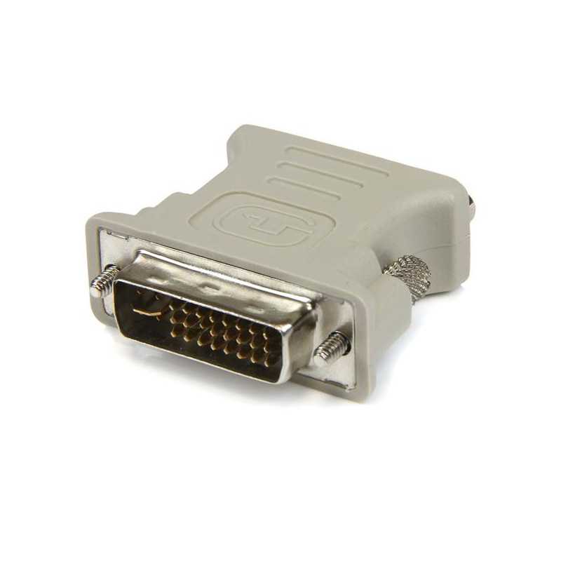 StarTech.com Adattatore DVI a VGA - Cavo Convertitore DVI a VGA - Maschio / Femmina - Nero DVIVGAMF