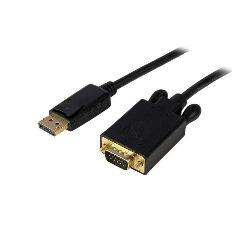 StarTech.com Cavo da DisplayPort a VGA da 1,8 m - Cavo adattatore da DisplayPort a VGA attivo - Video 1080p - Cavo mo DP2VGAMM6B StarTech.com Cavo da DisplayPort a VGA da 1,8 m - Cavo adattatore da DisplayPort a VGA attivo - Video 1080p - Cavo mo DP2VGAMM6B