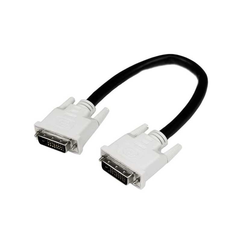 StarTech.com Cavo DVI-D Dual Link per Monitor M/M - Cavo DVI-D per monitor Digitali maschio maschio a 25 pin 2560 x 16 DVIDDMM1M