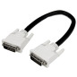 StarTech.com Cavo DVI-D Dual Link per Monitor M/M - Cavo DVI-D per monitor Digitali maschio maschio a 25 pin 2560 x 16 DVIDDMM1M