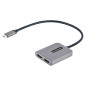 StarTech.com Adattatore USB-C HDMI - Hub USB C MST a Doppio HDMI 4K 60Hz - Convertitore USB Type-C a Multi Monitor MST14CD122HD StarTech.com Adattatore USB-C HDMI - Hub USB C MST a Doppio HDMI 4K 60Hz - Convertitore USB Type-C a Multi Monitor MST14CD122HD