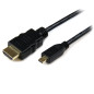 StarTech.com Cavo HDMI ad alta velocità con Ethernet da 3 m - HDMI a Micro HDMI - M/M HDADMM3M