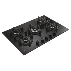 Candy CVG74WTB Nero Da incasso 75 cm Gas 5 Fornello(i)