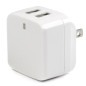 StarTech.com Caricabatterie da Muro a doppia porta x2 USB ad alta potenza ( 17W / 3.4 Amp ) con prese da viaggio USB2PACWH