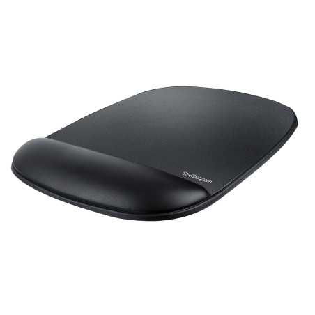 StarTech.com Tappetino per mouse con poggiapolso (17x18x2cm) - Tappetino per mouse ergonomico con supporto per  B-ERGO-MOUSE-PAD