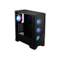 MSI MAG FORGE 320R AIRFLOW computer case Micro Tower Nero, Trasparente MSI MAG FORGE 320R AIRFLOW computer case Micro Tower Nero, Trasparente