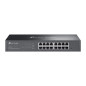TP-Link ES216G switch di rete Gestito Gigabit Ethernet (10/100/1000) Nero TP-Link ES216G switch di rete Gestito Gigabit Ethernet (10/100/1000) Nero