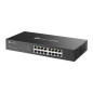 TP-Link ES216G switch di rete Gestito Gigabit Ethernet (10/100/1000) Nero TP-Link ES216G switch di rete Gestito Gigabit Ethernet (10/100/1000) Nero