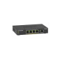 NETGEAR GS305Pv3 Non gestito Gigabit Ethernet (10/100/1000) Supporto Power over Ethernet (PoE) Nero GS305P-300EUS NETGEAR GS305Pv3 Non gestito Gigabit Ethernet (10/100/1000) Supporto Power over Ethernet (PoE) Nero GS305P-300EUS