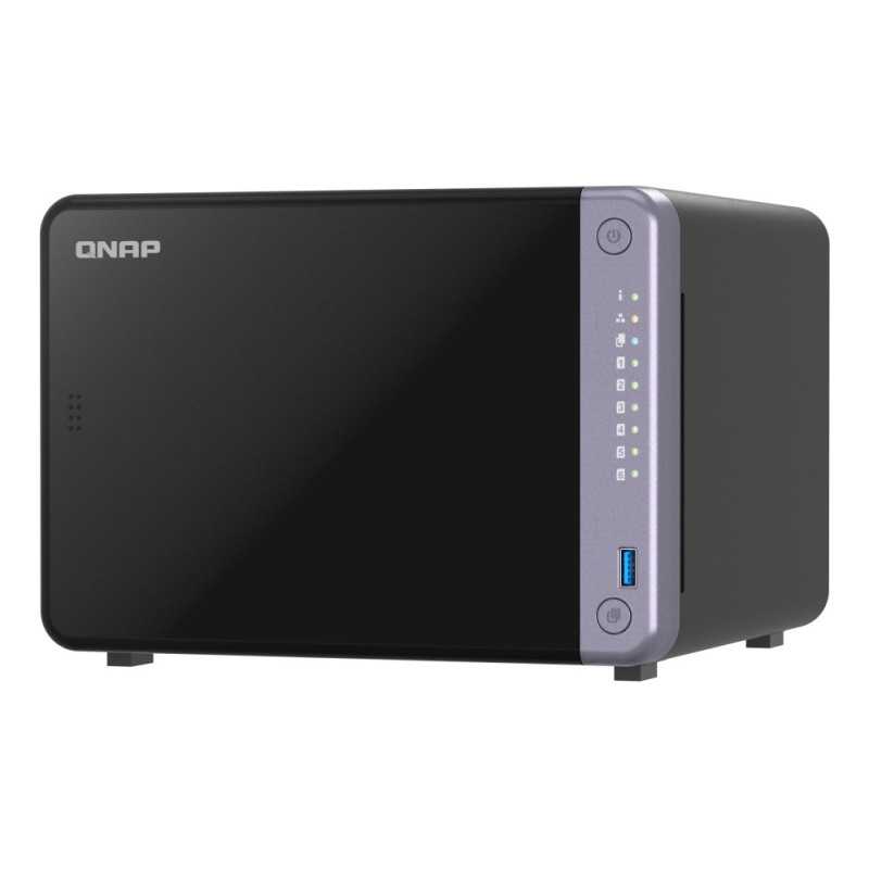 QNAP TS-632X-4G server NAS e di archiviazione Tower Alpine Alpine AL-524 4 GB DDR4 QNAP QTS Nero - 4711103085196
