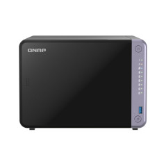 QNAP TS-632X-4G server NAS e di archiviazione Tower Alpine Alpine AL-524 4 GB DDR4 QNAP QTS Nero - 4711103085196