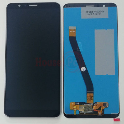 Display Lcd + Touch Screen Per Huawei Honor 7X Bnd-L21 Bnd-Tl10 Bnd-Al10 Nero